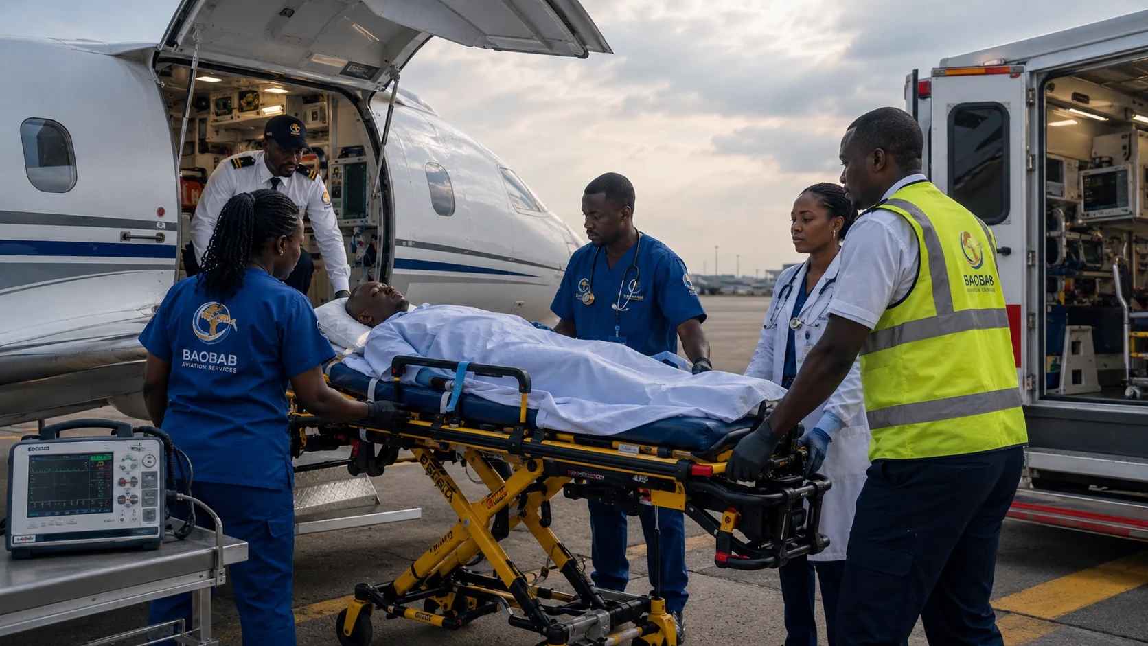 Réponse médicale aérienne coordonnée